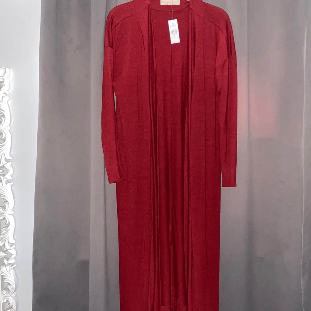Long Open Cardigan